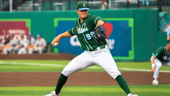 Tulane baseball Trey Cehajic Tulane baseball Trey Cehajic