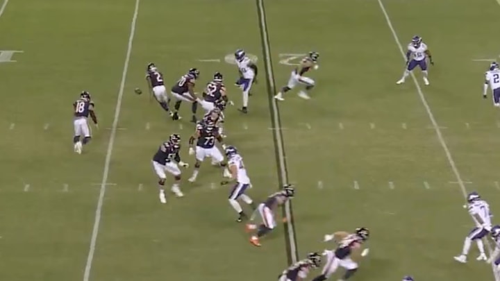 The Bears did not have a successful final drive. 