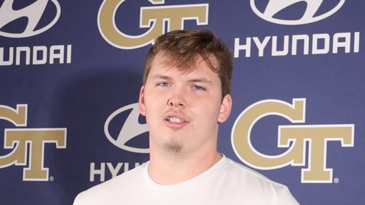 Georgia Tech OL Jameson Riggs Georgia Tech OL Jameson Riggs