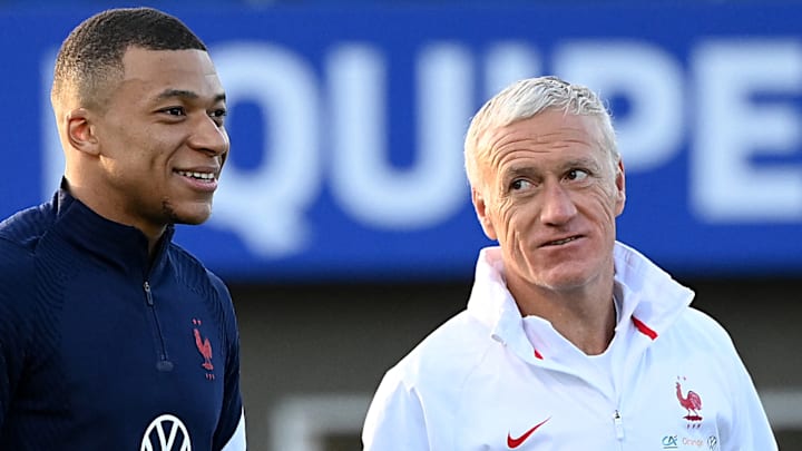 Kylian Mbappé, Didier Deschamps
