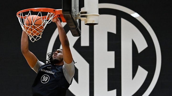 Vanderbilt forward Devin McGlockton Vanderbilt forward Devin McGlockton