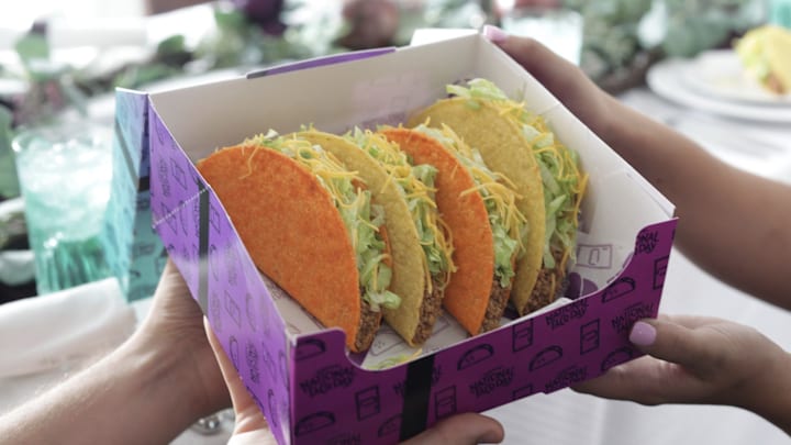 Photo: Taco Bell for National Taco Day, photo courtesy Taco Bell
