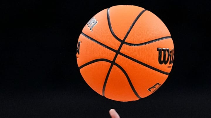 Rutgers Scarlet Knights center Lathan Sommerville (24) and USC Trojans forward Rashaun Agee (12) fight for the ball at tipoff Wednesday, March 12, 2025, in a first round game at the 2025 TIAA Big Ten Men’s Basketball Tournament between the USC Trojans and the Rutgers Scarlet Knights at Gainbridge Fieldhouse in Indianapolis. The USC Trojans defeated the Rutgers Scarlet Knights, 97-89. Rutgers Scarlet Knights center Lathan Sommerville (24) and USC Trojans forward Rashaun Agee (12) fight for the ball at tipoff Wednesday, March 12, 2025, in a first round game at the 2025 TIAA Big Ten Men’s Basketball Tournament between the USC Trojans and the Rutgers Scarlet Knights at Gainbridge Fieldhouse in Indianapolis. The USC Trojans defeated the Rutgers Scarlet Knights, 97-89.