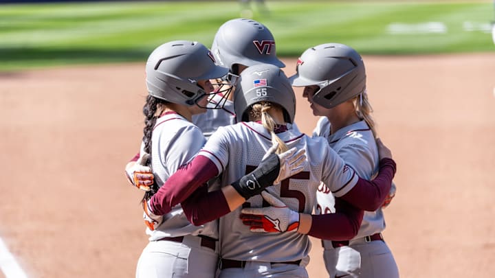 Virginia Tech Softball: Hokies back in form with run-rule victory over Golden Bears. 