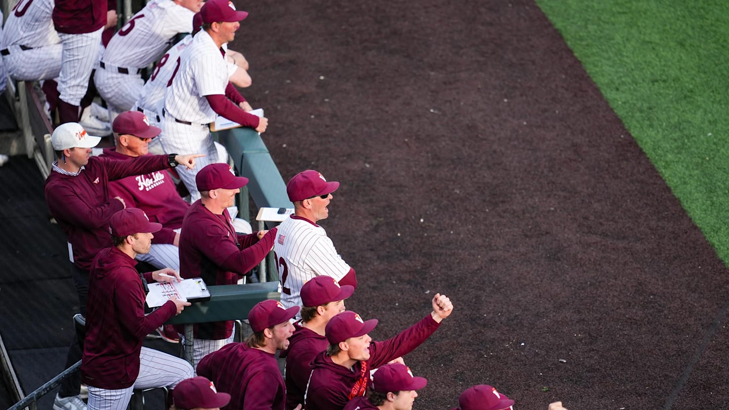 Virginia Tech Baseball Storms From Behind To Take Game 2 Against Rutgers