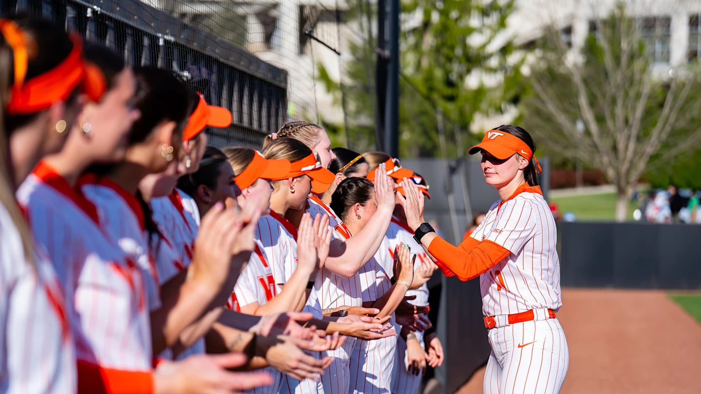 LIVE UPDATES - No. 10 Virginia Tech Softball vs. Georgia Tech, Game Two Score