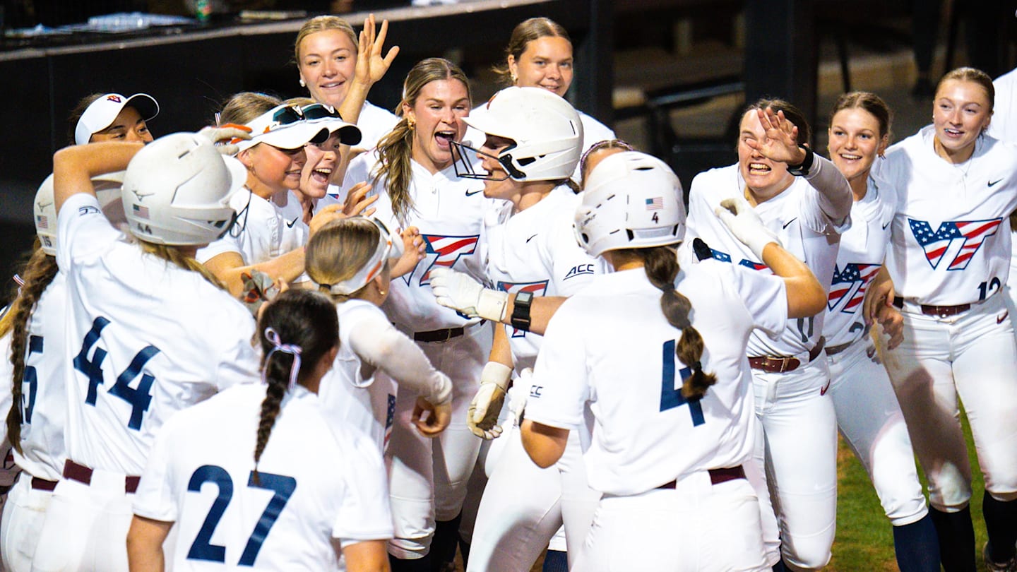 Chatfield's Career Day Powers Virginia Tech Softball Past North Carolina on Senior Day