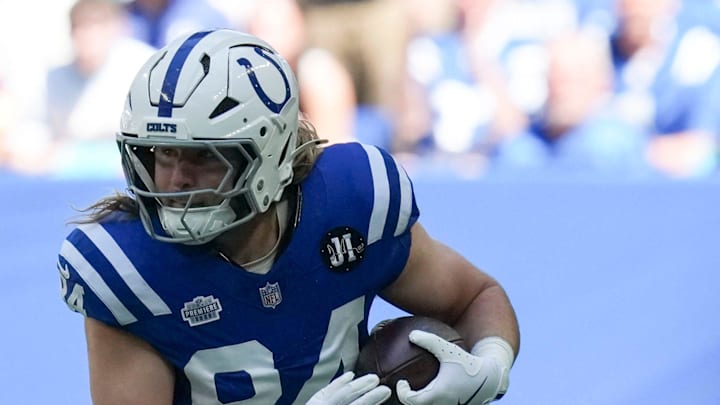 Indianapolis Colts tight end Tyler Warren