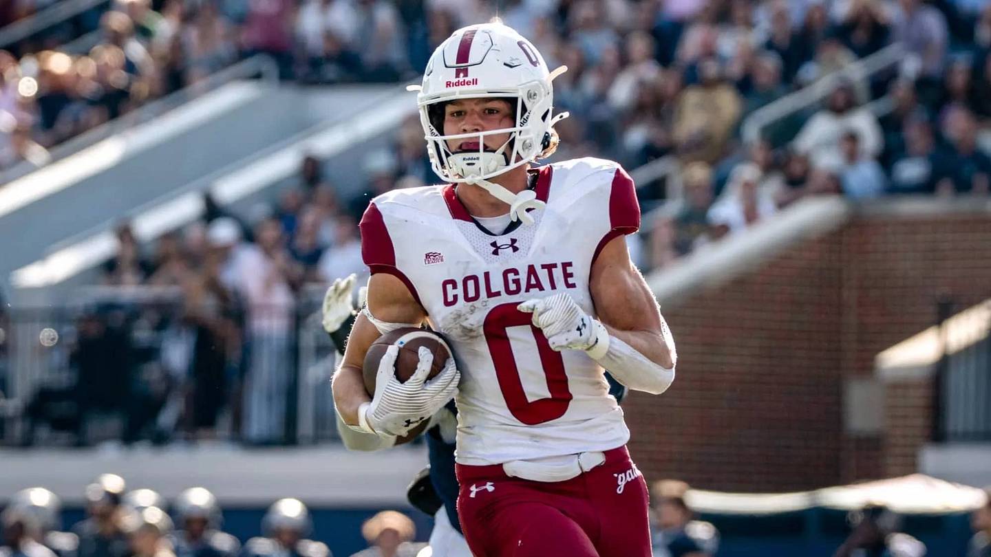 Colgate Transf Boston College Football Picks Up Colgate Transfer Wide Receiver