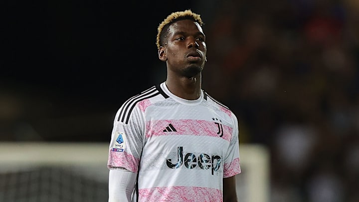 Pogba não disputa partidas desde agosto de 2023