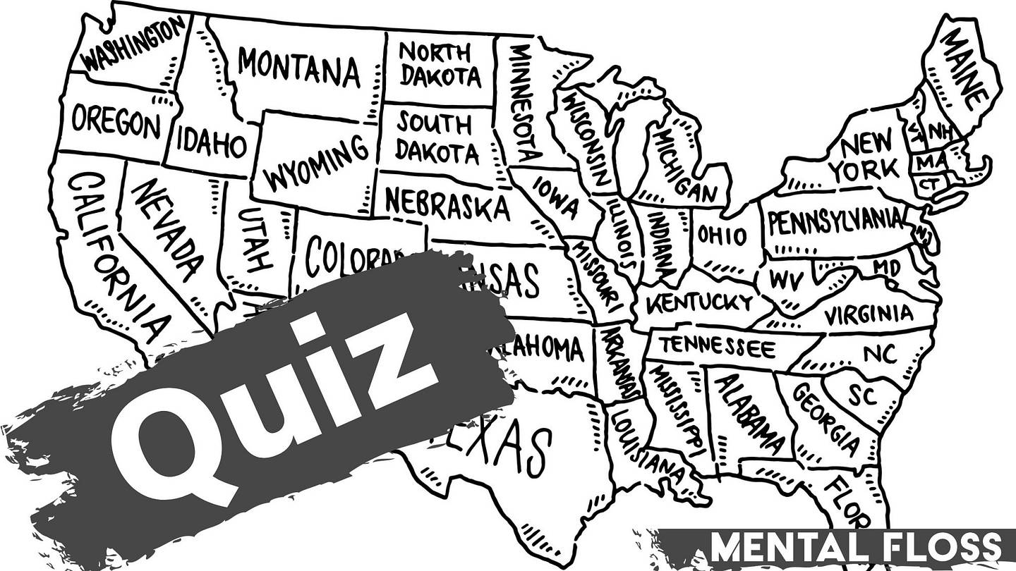 Image for article Quiz Can You Match All 50 States to Their Nicknames in Under 5 Minutes?