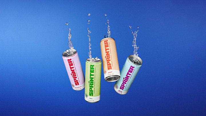 Sprinter Vodka Soda canned cocktail from Kylie Jenner