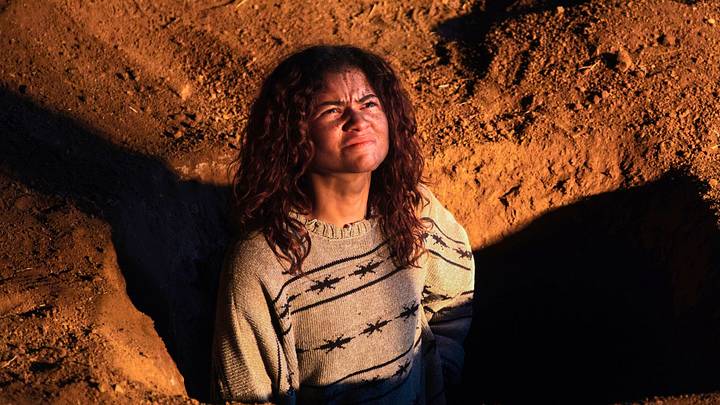 Zendaya as Rue in Euphoria season 3