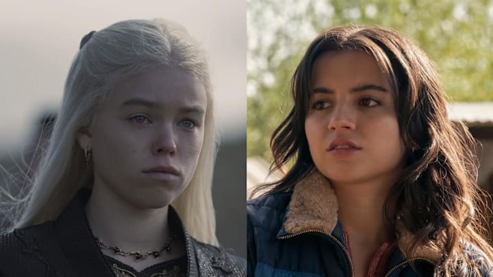 Milly Alcock in House of the Dragon, Isabela Merced in The Last of Us