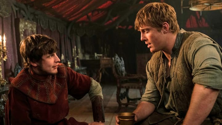 Shaun Thomas (Raymun Fossoway) and Peter Claffey (Dunk) in A Knight of the Seven Kingdoms. Shaun Thomas (Raymun Fossoway) and Peter Claffey (Dunk) in A Knight of the Seven Kingdoms.