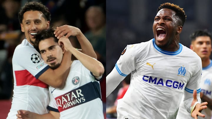 Le PSG et l'OM demi-finalistes européens | Getty Images