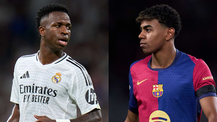 Vinicius (Real Madrid) et Lamine Yamal (FC Barcelone) - Getty Images | 90min