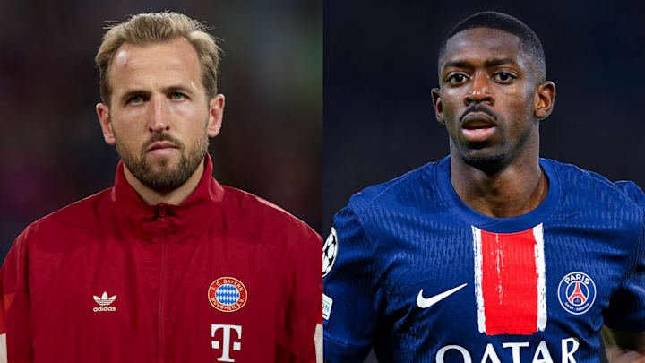 Harry Kane (Bayern Munich) vs Ousmane Dembélé (PSG) | Getty Images - 90min