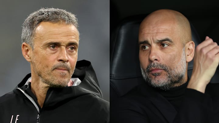 Luis Enrique (PSG) - Pep Guardiola (Manchester City) Luis Enrique (PSG) - Pep Guardiola (Manchester City)