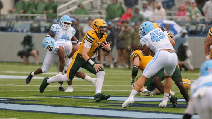 North Dakota State quarterback Cole Payton (9) North Dakota State quarterback Cole Payton (9)