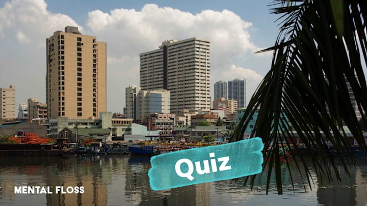 A view of Pasig River in Manila A view of Pasig River in Manila