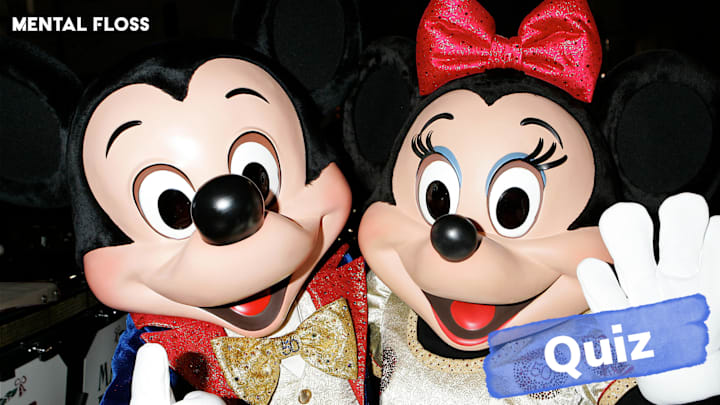 Mickey and Minnie Mouse