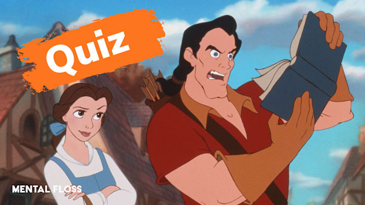 Belle and Gaston in ‘Beauty and the Beast’