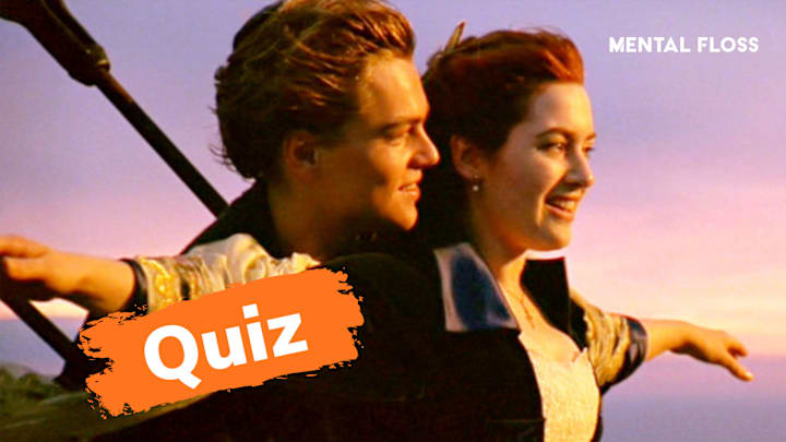 Leonardo DiCaprio and Kate Winslet in 'Titanic'.