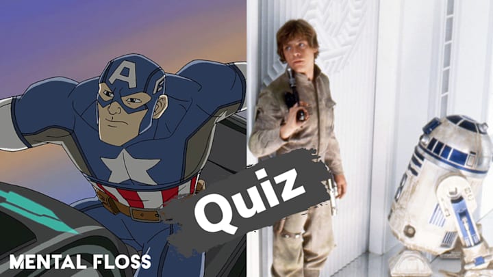 Captain America and Luke Skywalker and R2D@