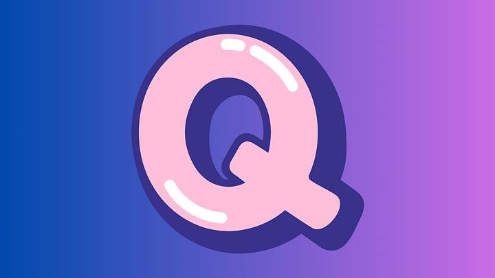 The letter ‘Q’ The letter ‘Q’