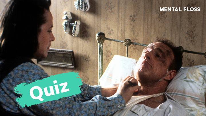 Kathy Bates and James Caan in ‘Misery’