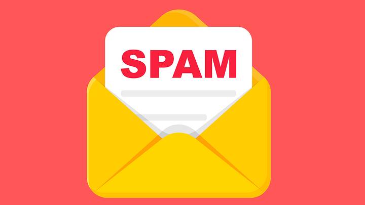 A spam email