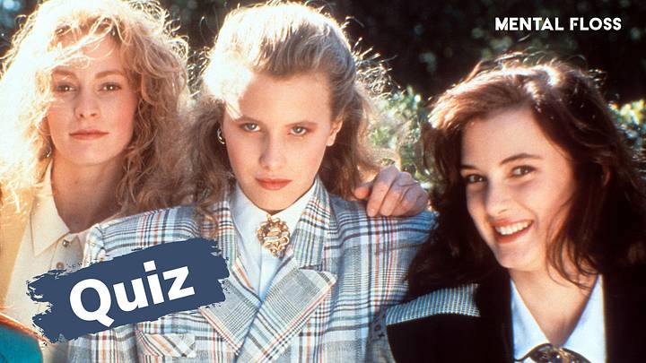 Lisanne Falk, Kim Walker, and Winona Ryder in ’Heathers’ Lisanne Falk, Kim Walker, and Winona Ryder in ’Heathers’