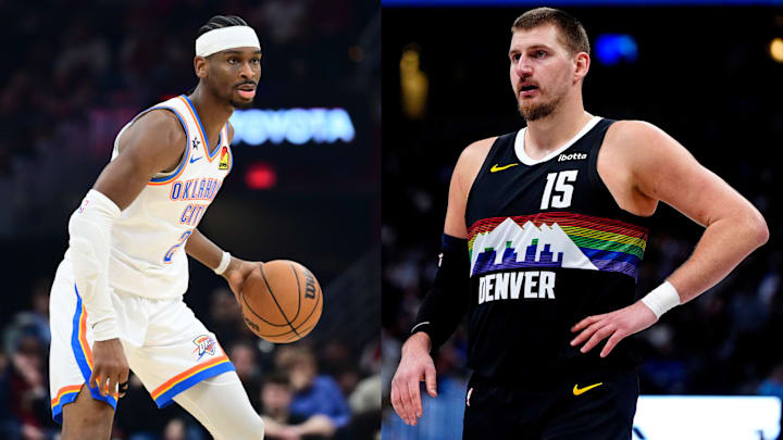 The top two MVP candidates—the Thunder’s Shai Gilgeous-Alexander and the Nuggets’ Nikola Jokić—are again being stacked against each other. 