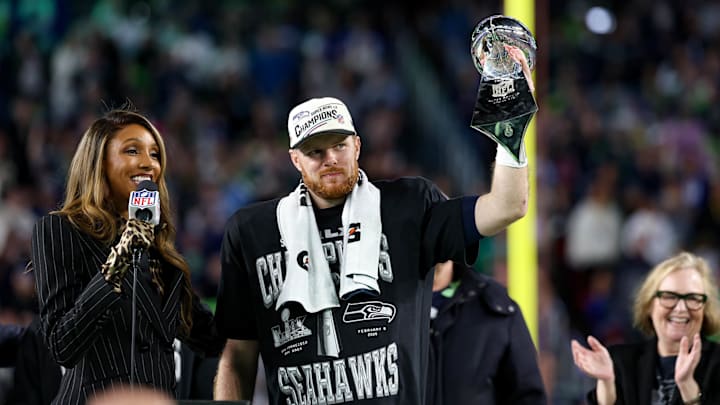 Sam Darnold has developed a steadiness after a chaotic start to his NFL career.  