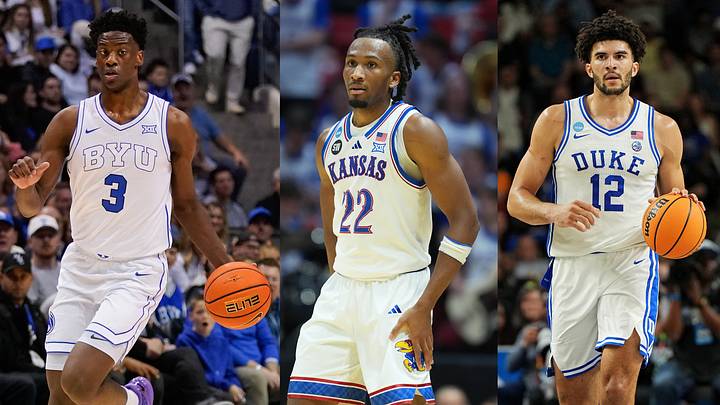 AJ Dybantsa, Darryn Peterson and Cameron Boozer each have a compelling case to be the No. 1 overall NBA draft pick next week. AJ Dybantsa, Darryn Peterson and Cameron Boozer each have a compelling case to be the No. 1 overall NBA draft pick next week.