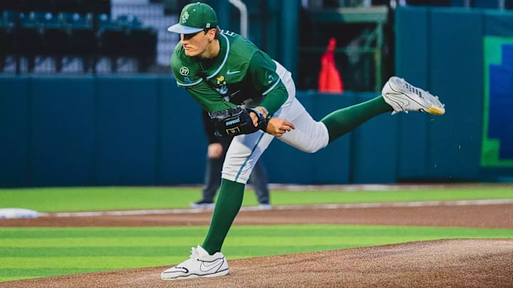 Tulane righty pitcher Trey Cehajic