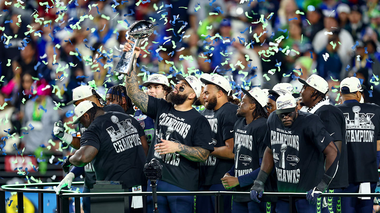 The Seahawks Celebrated After Super Bowl LX Like They Knew They Would Win