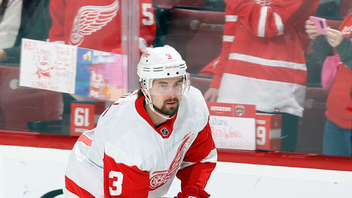 Detroit Red Wings blueliner Justin Holl was once considered a core member of the Leafs' defence before moving on via free agency.