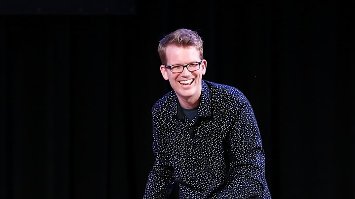 YouTube Personality Hank Green Discusses His New Book "An Absolutely Remarkable Thing"