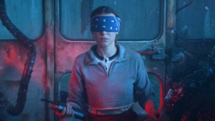 Millie Bobby Brown as Eleven in Stranger Things season 5. Courtesy of Netflix © 2025