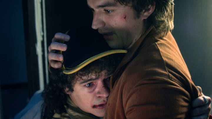 Gaten Matarazzo and Joe Keery in Stranger Things season 5. Courtesy of Netflix © 2025 Gaten Matarazzo and Joe Keery in Stranger Things season 5. Courtesy of Netflix © 2025