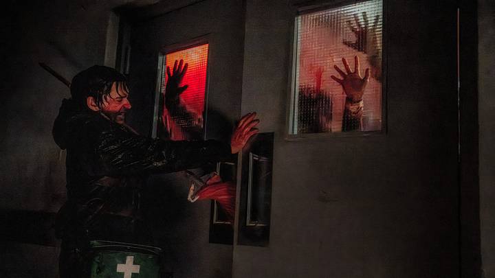 Austin Abrams stars in Constantin Film and Columbia Pictures RESIDENT EVIL, directed by Zach Cregger. Photo by: Dušan Martinček