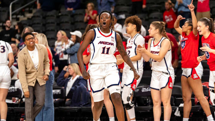 Scenes from the second half of the women's basketball game between Vanderbilt and Arizona at Acrisure Arena in Palm Desert, Calif., on Tuesday, November 26, 2024. Vanderbilt won.