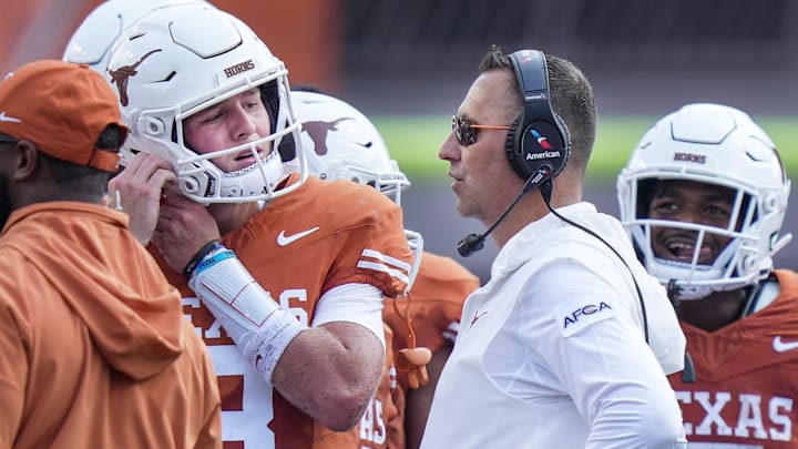 Steve Sarkisian, Quinn Ewers, Texas football