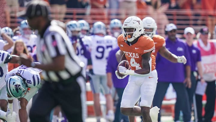 CJ Baxter Jr., Texas football