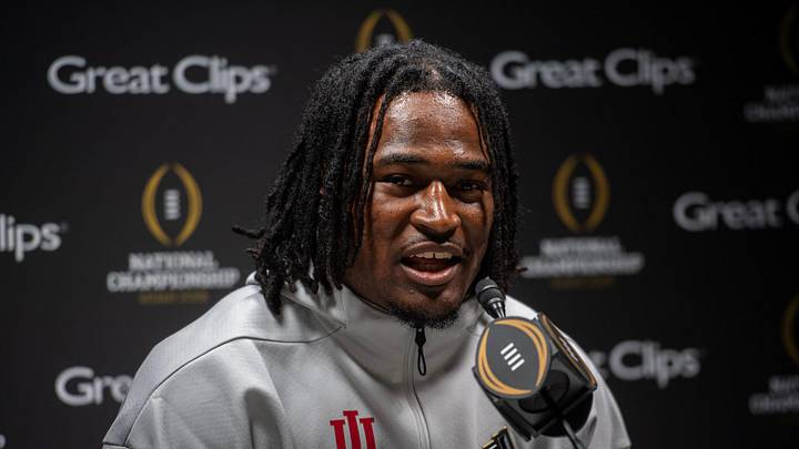 Indiana Hoosiers running back Kaelon Black
