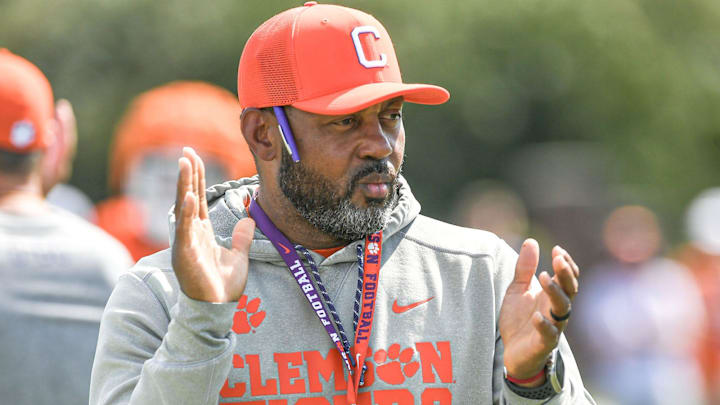 Clemson cornerbacks coach Mike Reed looks to pick up another cornerback recruit in Nash Johnson, who commits in June. Clemson cornerbacks coach Mike Reed looks to pick up another cornerback recruit in Nash Johnson, who commits in June.