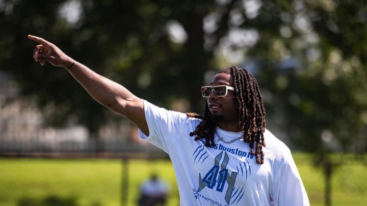 Detroit Lions’ James Houston IV.