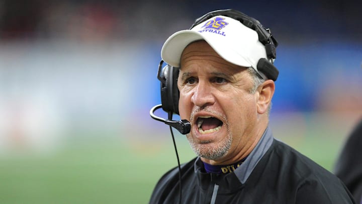 Mike Giannone, previously the coach at Warren De La Salle, is under investigation at Anchor Bay High School.